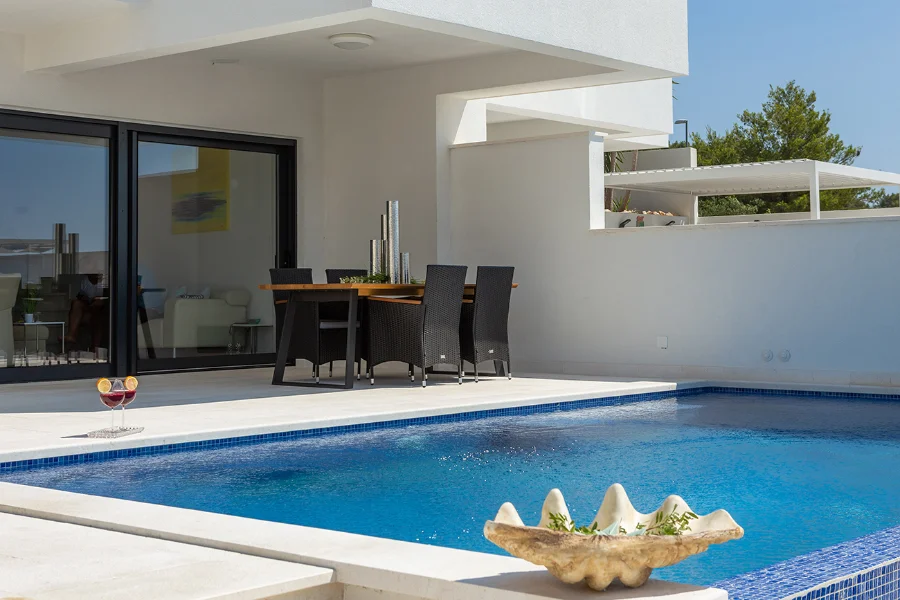 Villa ocean view swimming pool